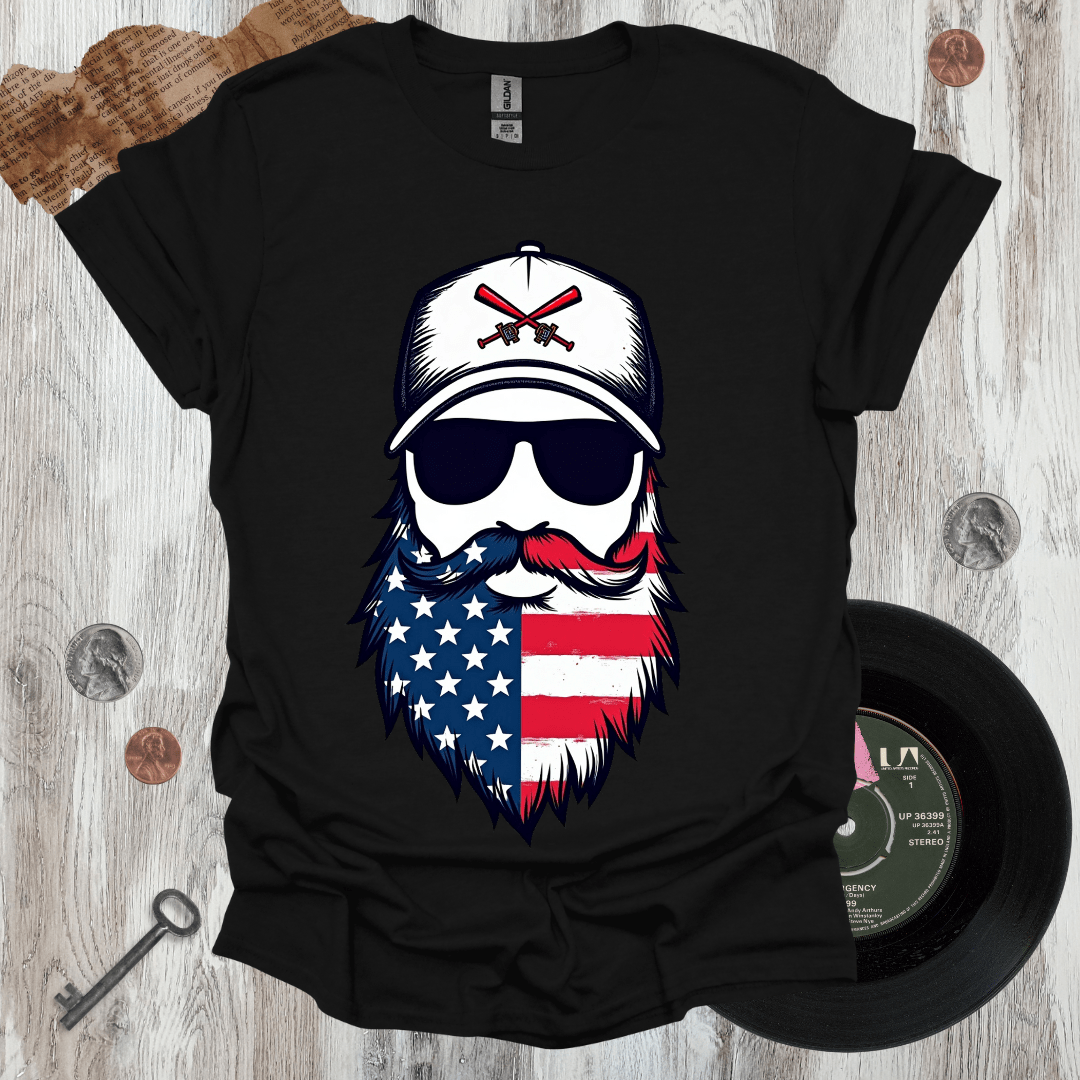 Patriotic Beard T-Shirt