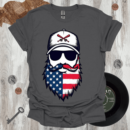 Patriotic Beard T-Shirt