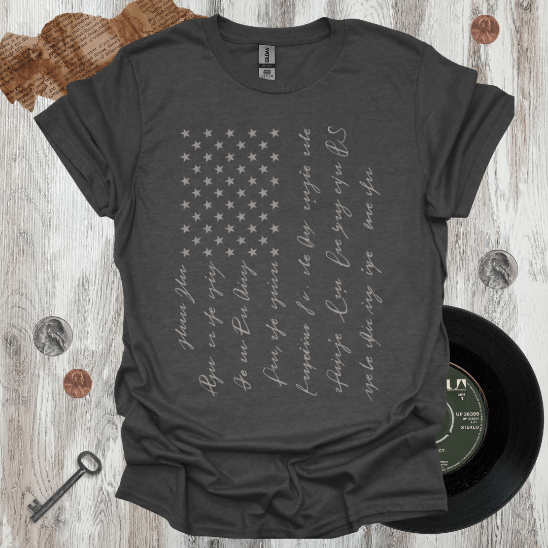 Patriotic Script T-Shirt