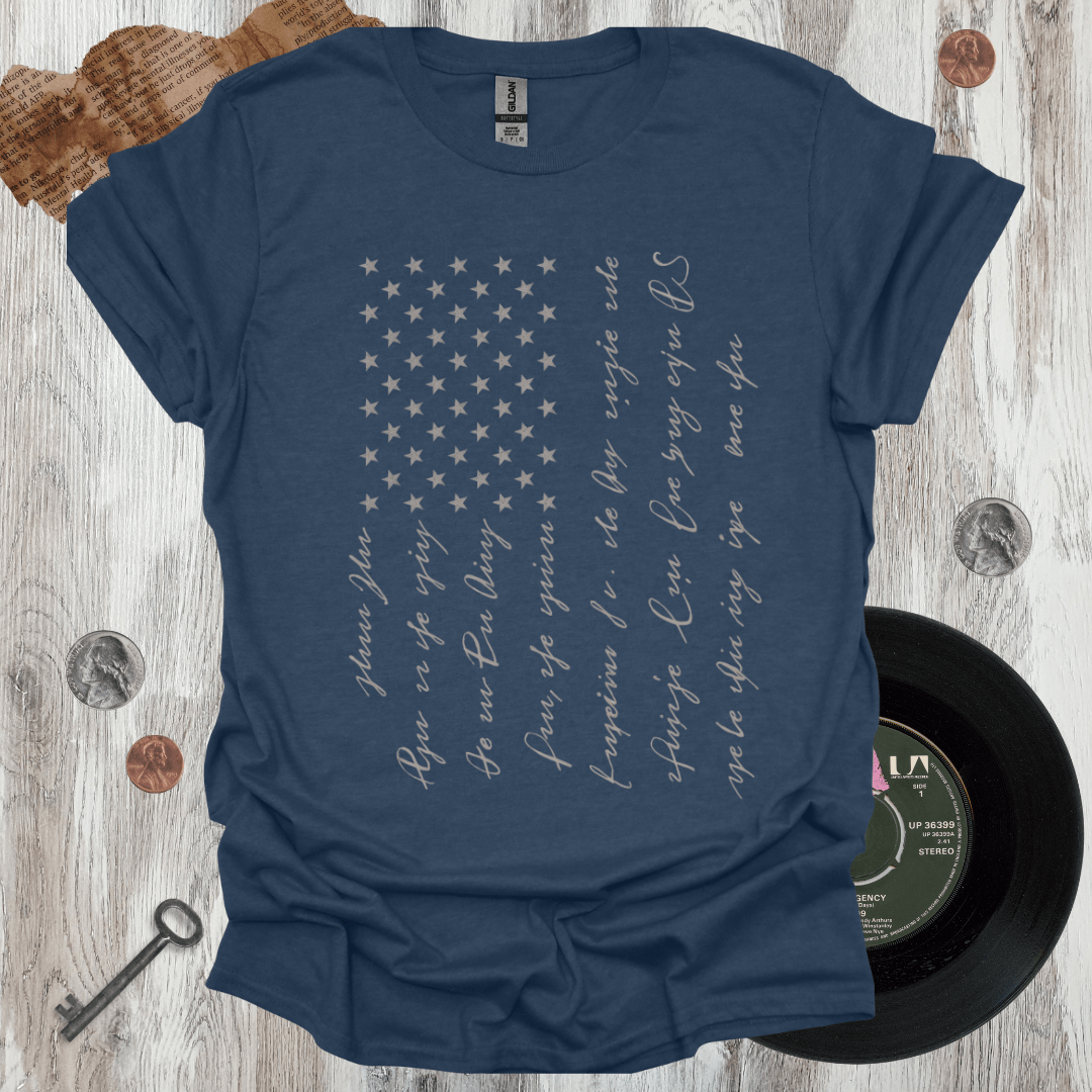 Patriotic Script T-Shirt