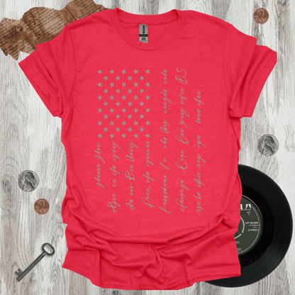 Patriotic Script T-Shirt