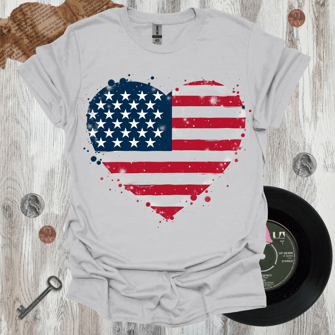 Patriotic Heart T-Shirt