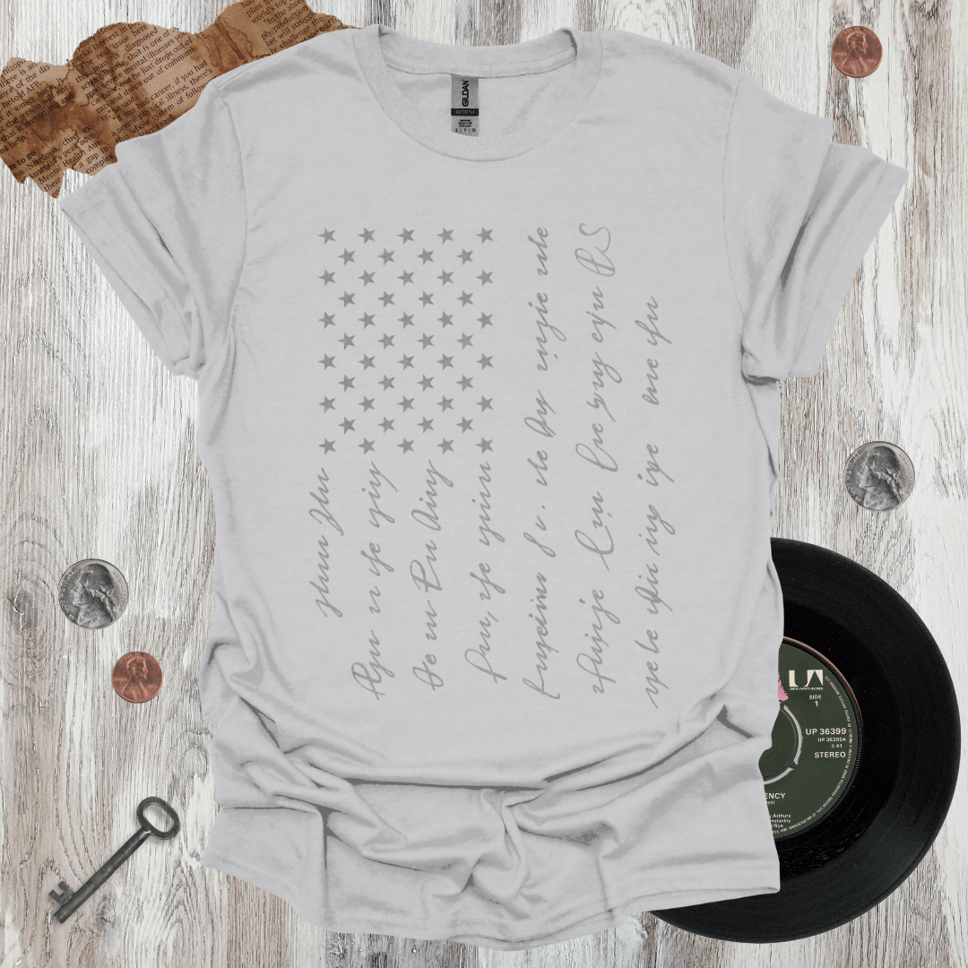 Patriotic Script T-Shirt