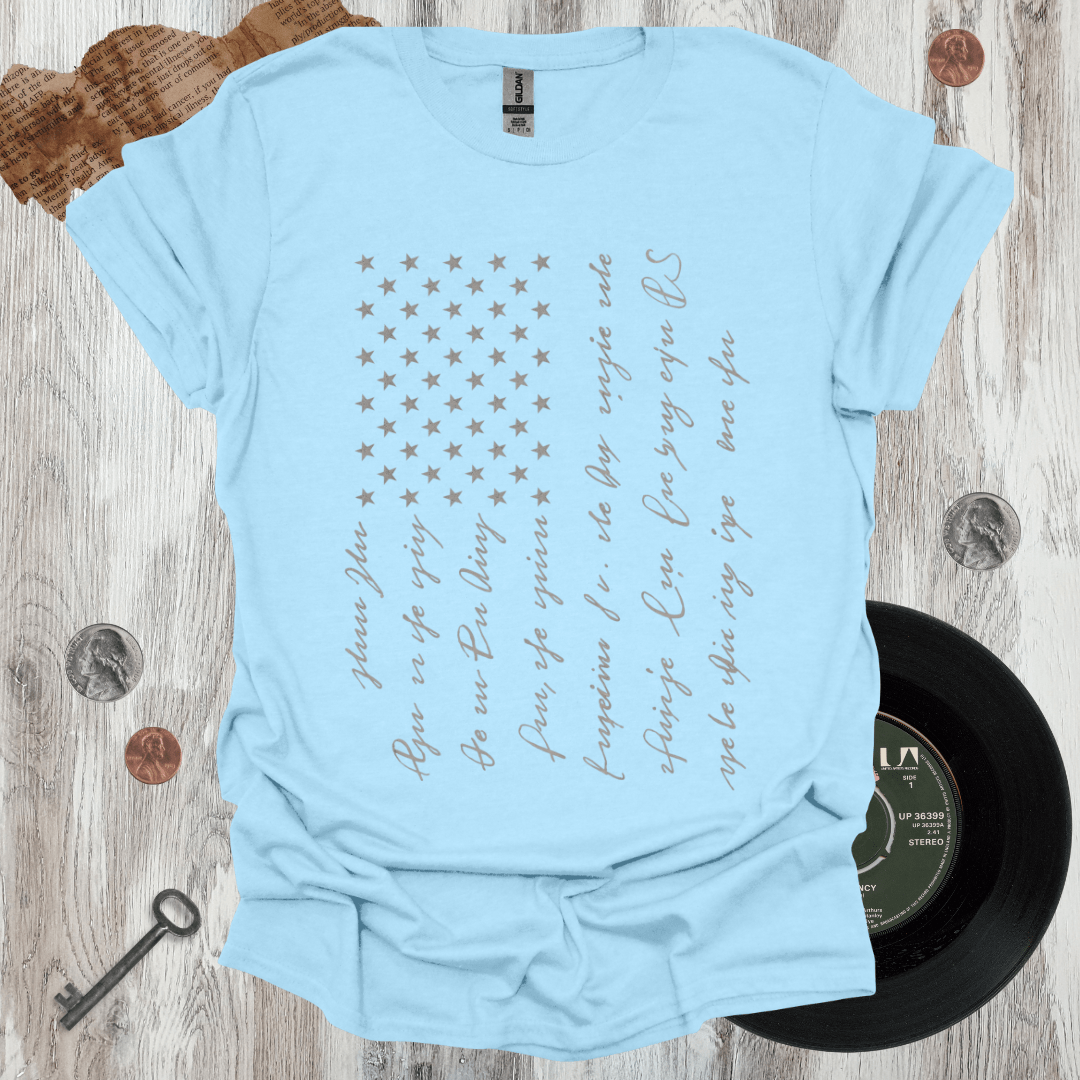 Patriotic Script T-Shirt