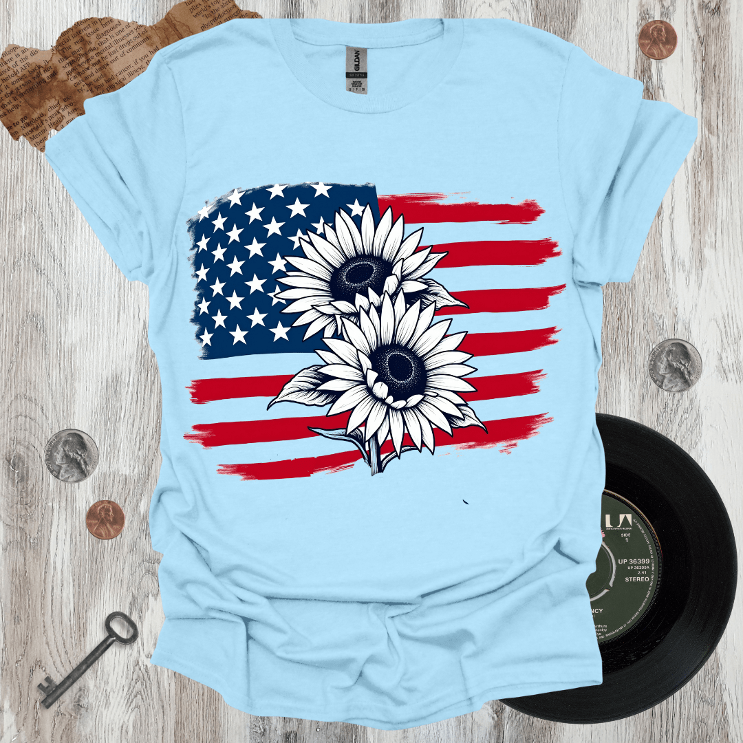 Patriotic Flower T-Shirt