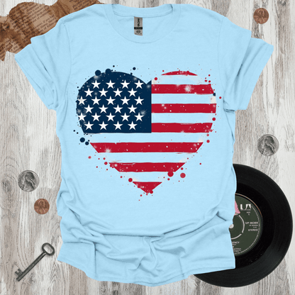 Patriotic Heart T-Shirt