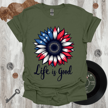 Patriotic Bloom T-Shirt