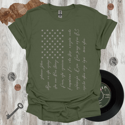 Patriotic Script T-Shirt