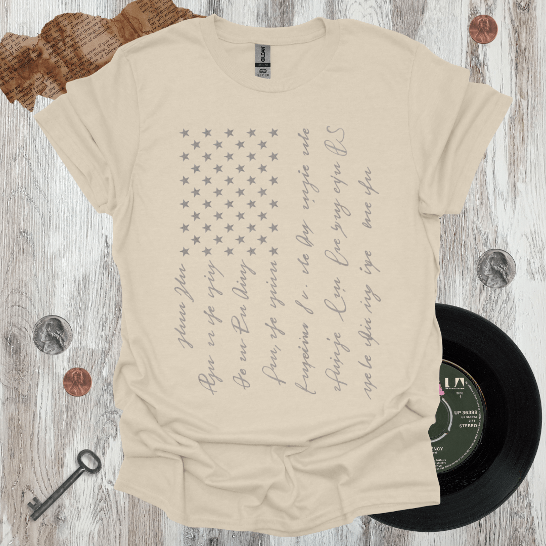 Patriotic Script T-Shirt