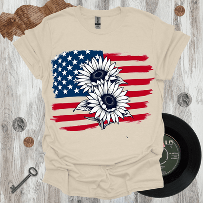 Patriotic Flower T-Shirt