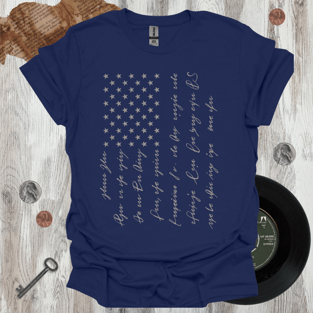 Patriotic Script T-Shirt