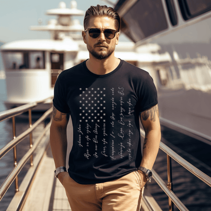 Patriotic Script T-Shirt