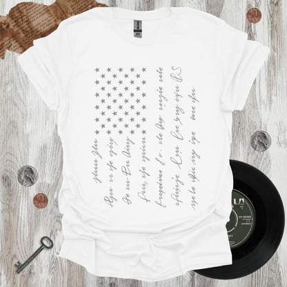 Patriotic Script T-Shirt