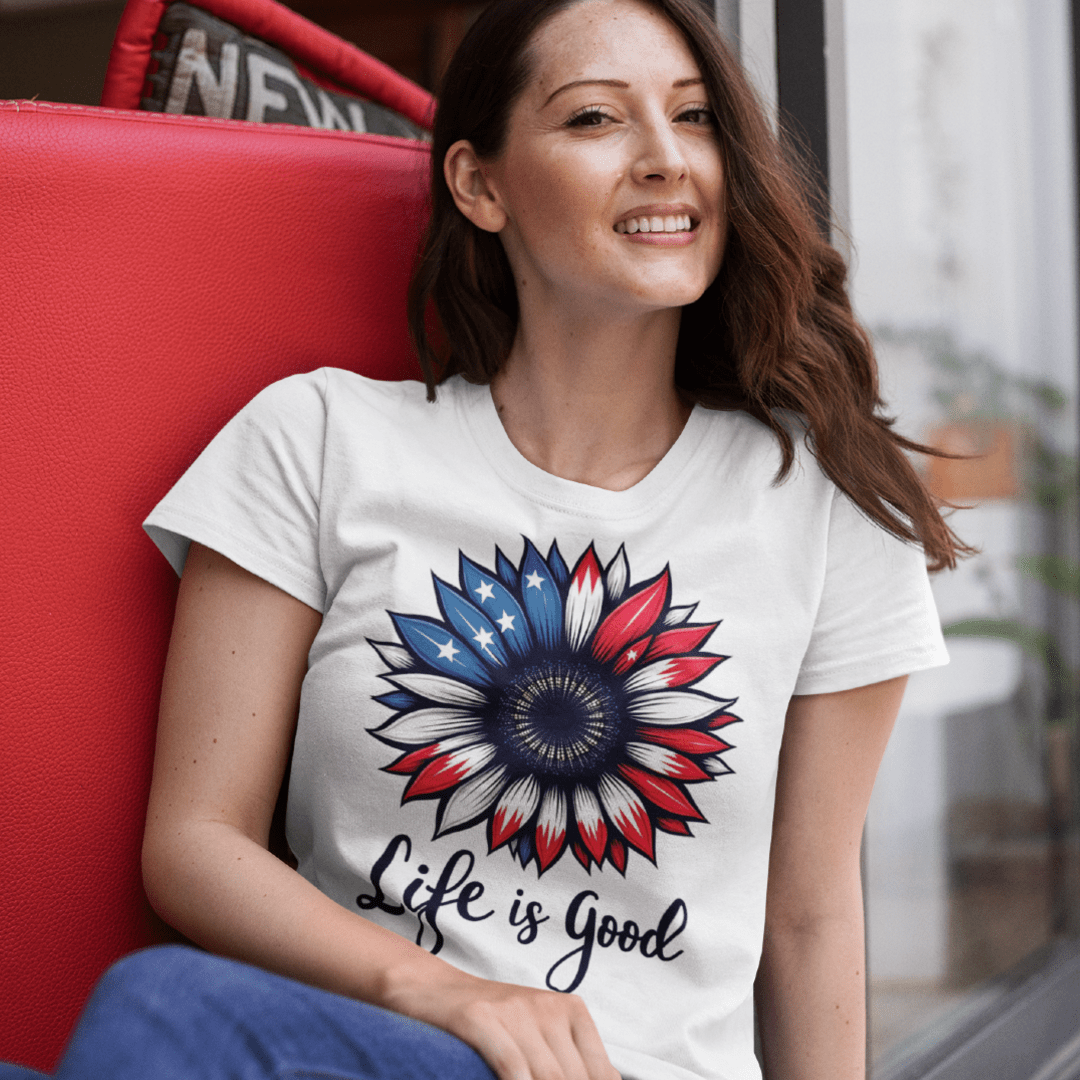 Patriotic Bloom T-Shirt